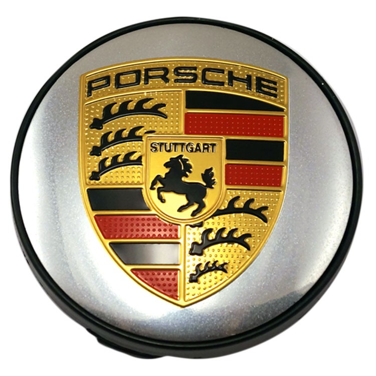 Колпачки на диски Porsche 60/54/10 серебристый
