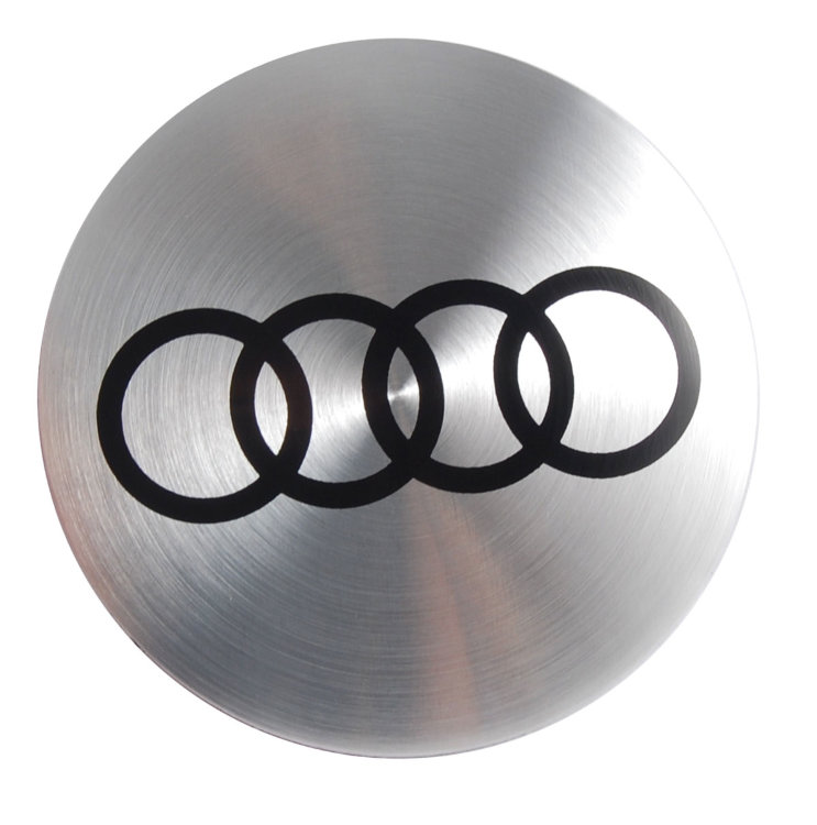 Колпачок на диски Audi  60/56/9 серебристый