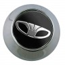 Колпачок на диски Daewoo 64/60/6 хромированный конус