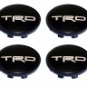 Колпачок на литые диски Toyota TRD 58/50/11 черный