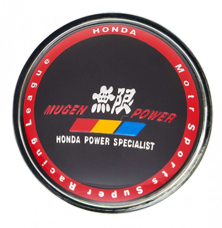 Колпачок ступицы  Honda Mugen Power (63/59/7) черный 