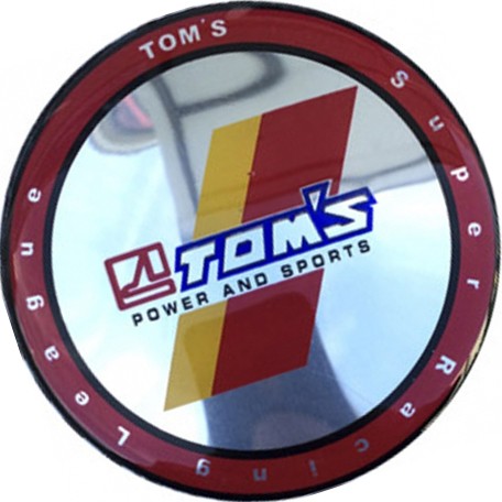 Колпачок на диски Toms Power and Sports 68/57/12 хромированный 