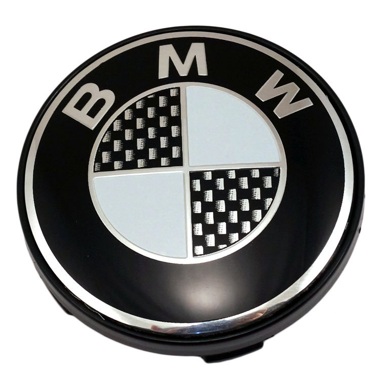 Заглушки для дисков BMW 60/56/9 серый+хром
