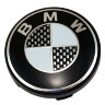 Колпачки для дисков BMW 60/56/9 серый+хром