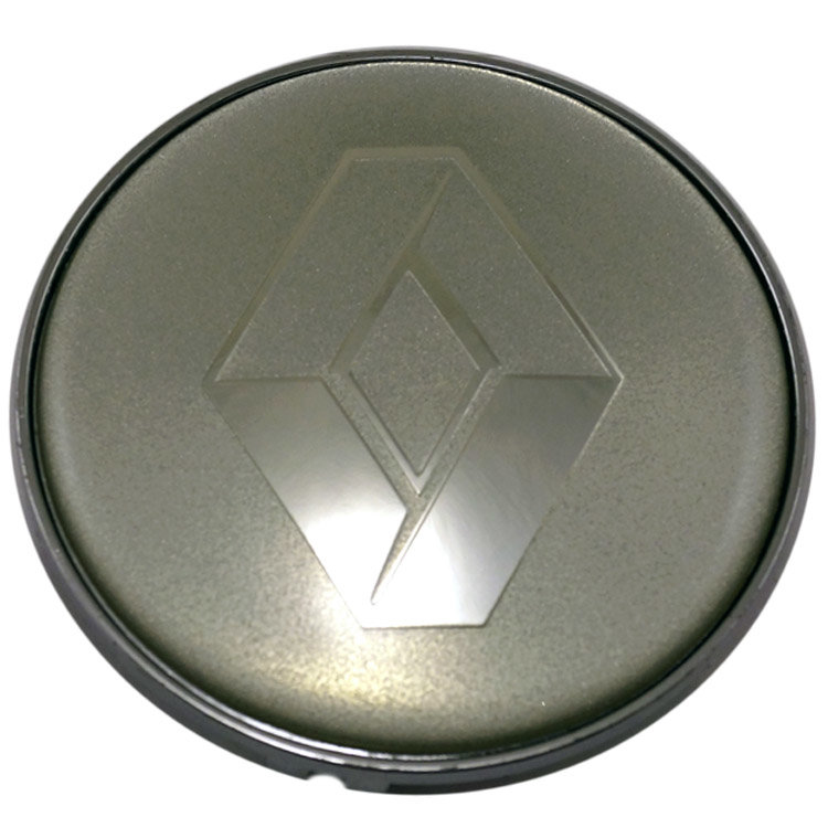 Колпачок в диск хромированный Renault (69/64/11) серебристо-бежевый