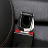 Заглушка ремня безопасности Lexus хром премиум