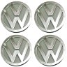 Набор заглушек литых дисков
Volkswagen 63/55/6 silver/chrome