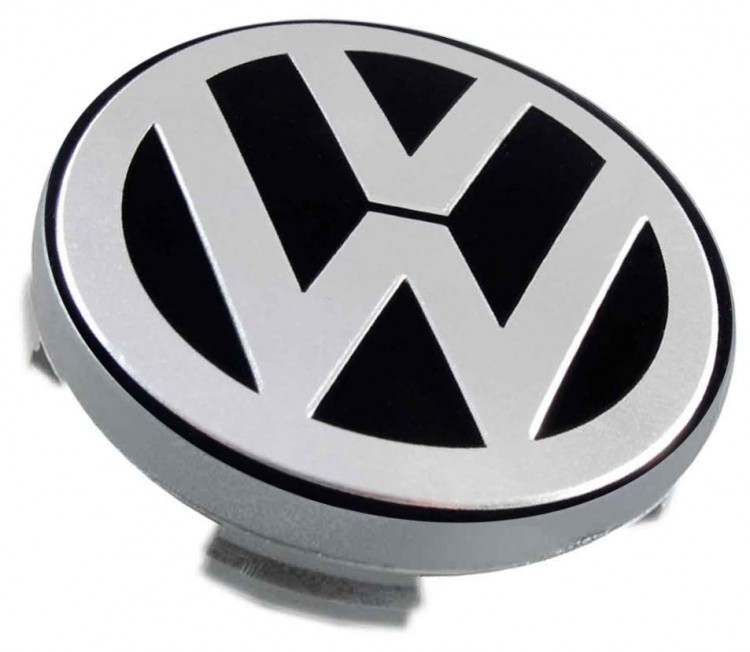 Вставка диска Volkswagen 55/51/10 черный стикер