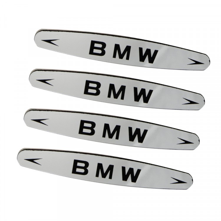 Наклейка на ручки BMW светлые 