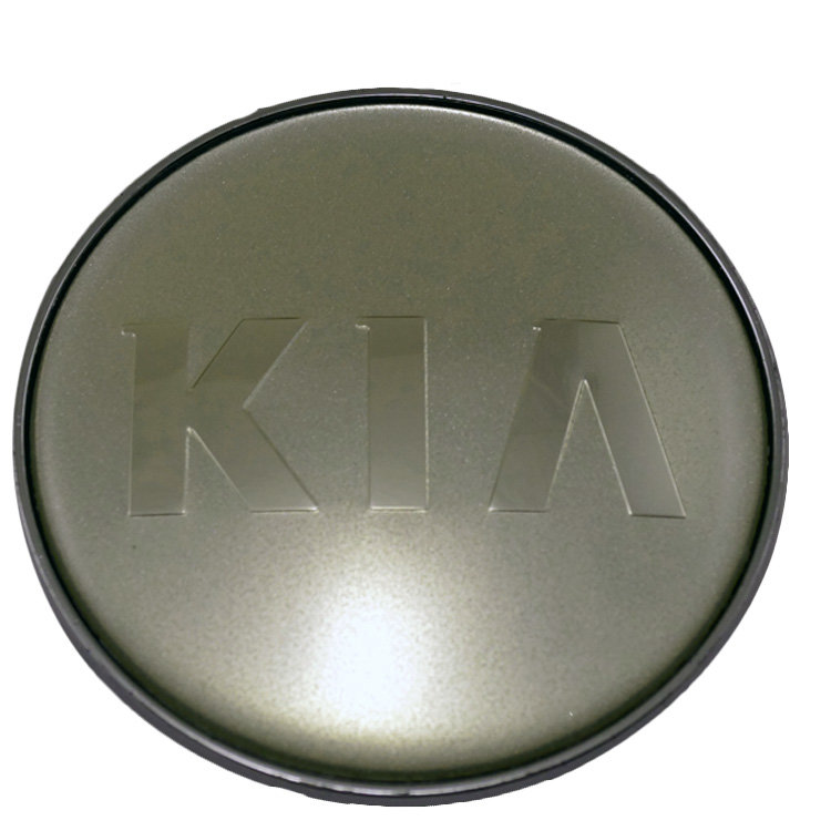 Заглушки для дисков KIA (69/64/11) серебристо-бежевые