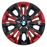 Колпаки колесные BMW Lion Carbon Red Mix 16
