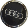 Колпачок диска AUDI 8T0-601-170A.  Посадочные размеры, мм: Dнар 69, Dвн 56, длина клипсы 12