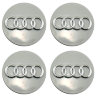 Колпачки в литые диски 4 шт
Audi 63/55/6 silver/chrome