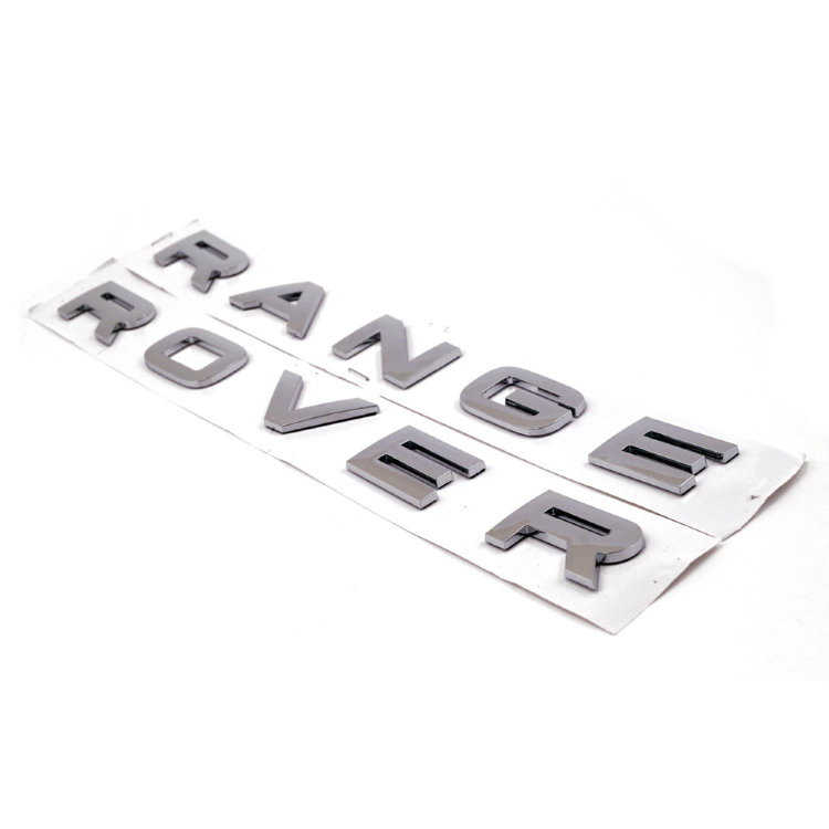 RANGE ROVER - надпись хром 