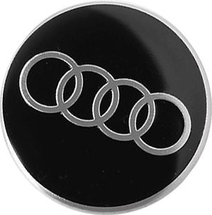 Колпачок ступицы Audi 65/56/12 стикер черный
