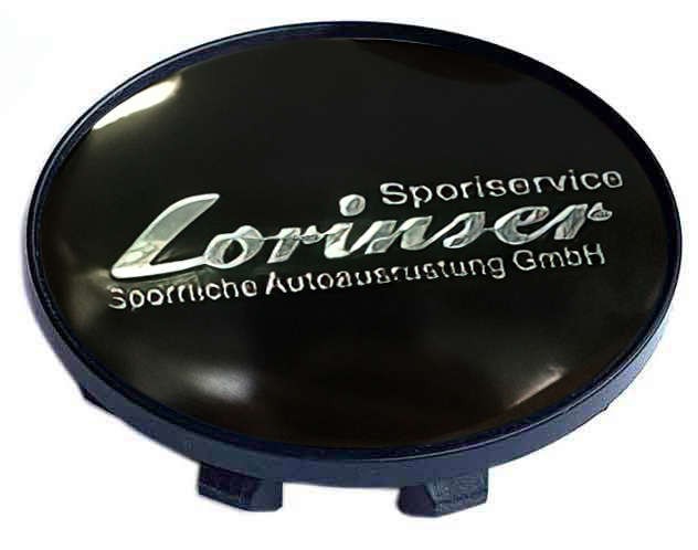 Колпачок на литые диски Mercedes Benz Lorinser 58/50/11 черный 
