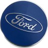 Колпачок ступицы Ford 65/56/12 стикер синий