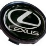 Колпачок ступицы Lexus 54/49/10 черный 