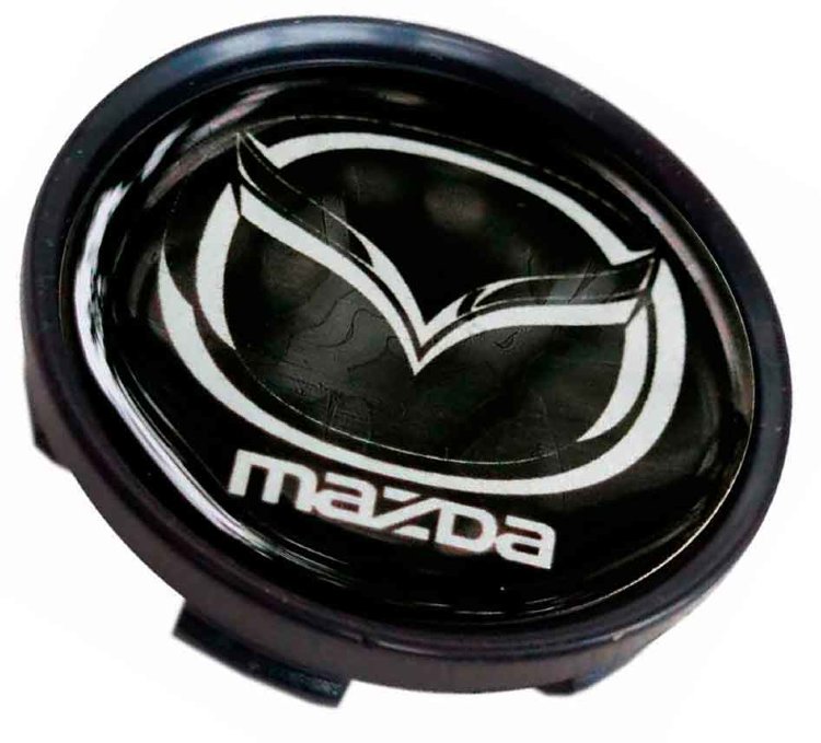 Колпачок ступицы Mazda 54/49/10 черный 