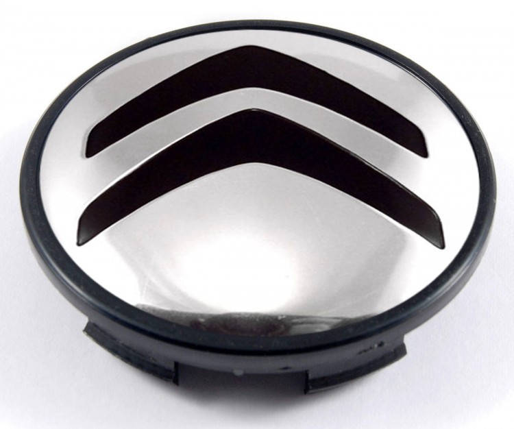 Колпачок на литые диски Citroen 65/60/10 цвет металл черный