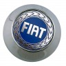 Колпачок на диски Fiat 64/60/6 хромированный конус