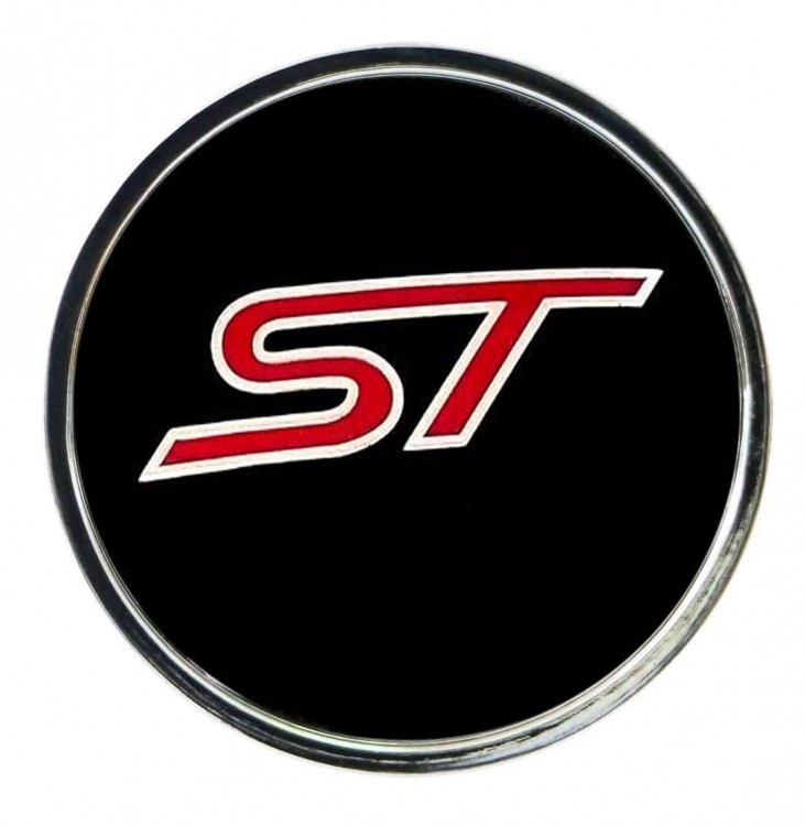 Колпачок ступицы Ford ST (63/59/7) черный 