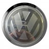 Заглушки для диска со стикером Volkswagen (64/60/6) хром