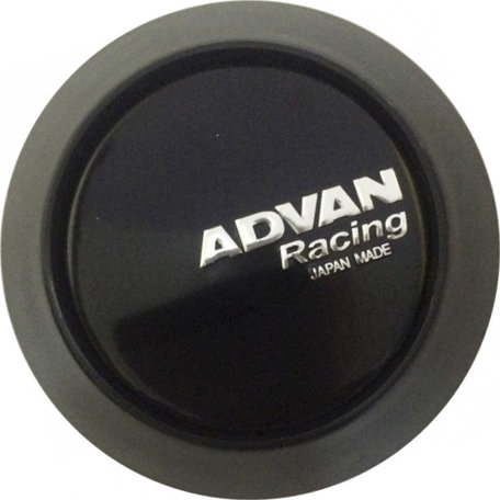 Колпачок на литые диски ADVAN Racing 68/63/10 конус черный 