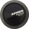 Колпачок на литые диски ADVAN Racing АЛ1856 68|63|10 конус черный