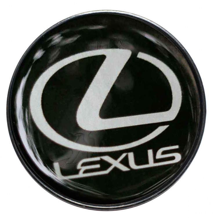 Колпачок центральный Lexus 60/55.5/8 черный 