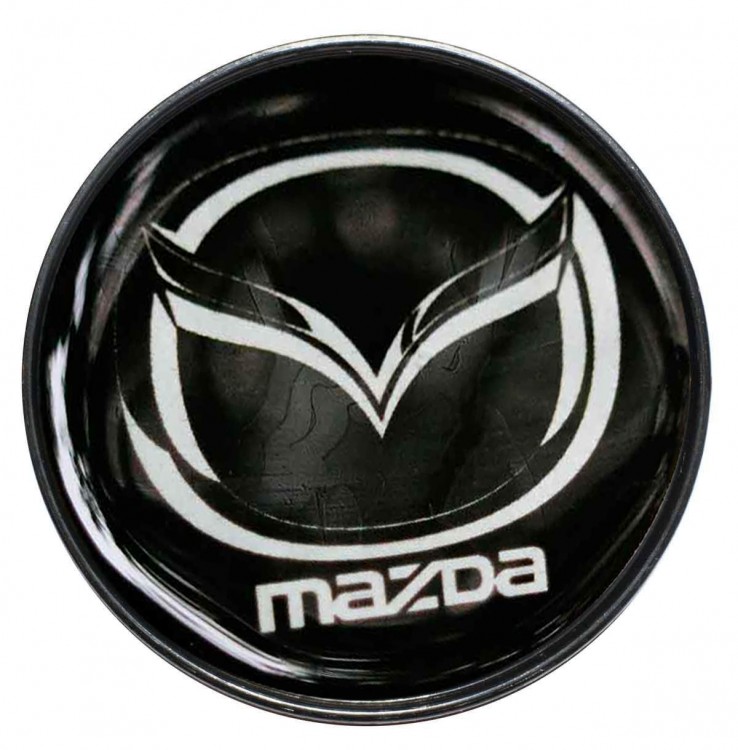Колпачок центральный Mazda 60/55.5/8 черный 