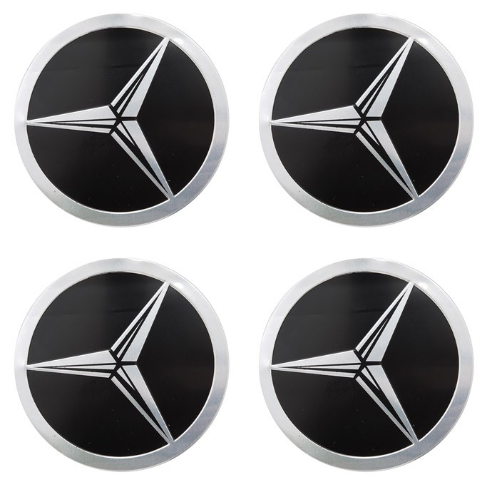 Наклейки на диски Mercedes 90 мм (уцененные)