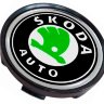 Колпачок ступицы Skoda Auto 54/49/10 черный 