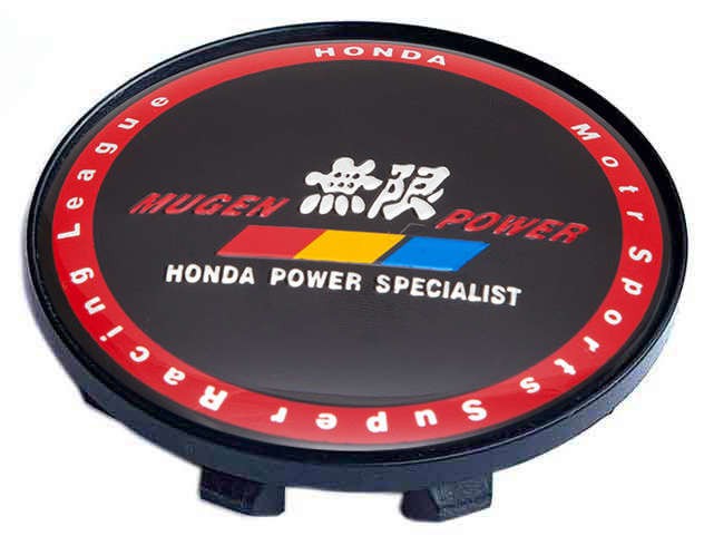 Колпачок на литые диски Honda Mugen Power 58/50/11 черный 