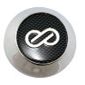 Колпачки для дисков Enkei chrome/carbon 65/60/8
