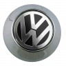 Колпачок на диски Volkswagen 64/60/6 хромированный конус