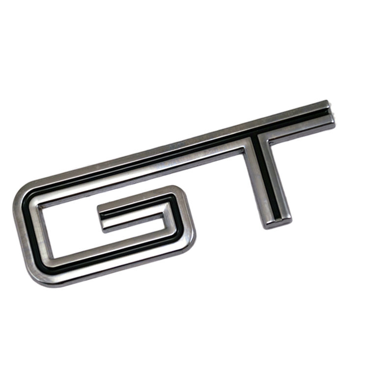 Значок металлический выпуклый GT 11,3*3,7 см