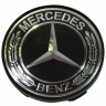 Колпачки для дисков Mercedes Benz 60/56/9 черный 