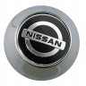 Колпачок на диски Nissan 64/60/6 хромированный конус