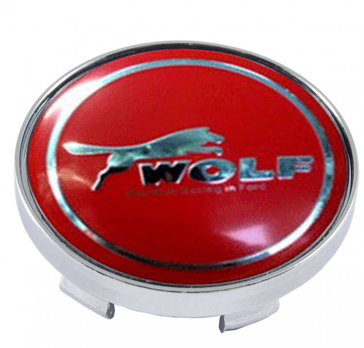 Колпачок на диски Ford Motorcraft WOLF60/56/9 красный