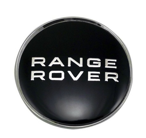 Колпачки на диски 62/56/8 со стикером Range Rover черный