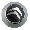 Колпачок на диски Citroen 64/57/10 хром-черный конус