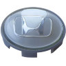 Серебристый ступичный колпачок с логотипом Хонда