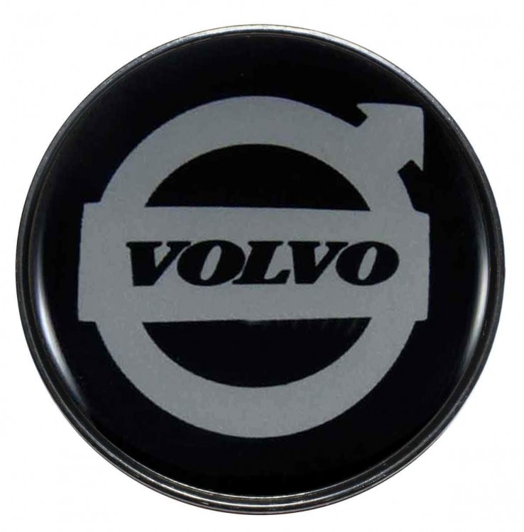 Колпачок центральный Volvo 60/55.5/8 черный 