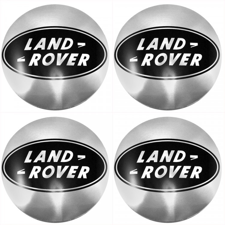 Наклейки на диски Land Rover 60 мм  steel сфера 