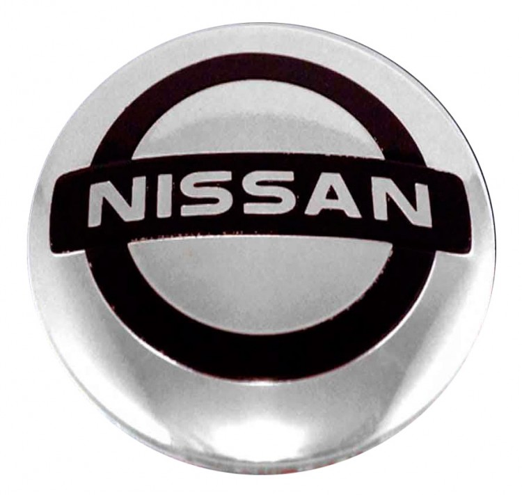 Колпачок на диски Nissan AVTL 60/56/10 серебристый-хром 