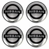 Колпачок литого диска Nissan 63/59/7 хром
