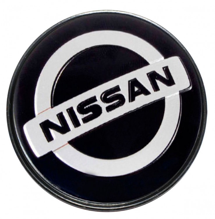 Колпачок на диски Nissan 50/42/15 black 