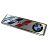 Тонкая металлическая эмблема BMW M