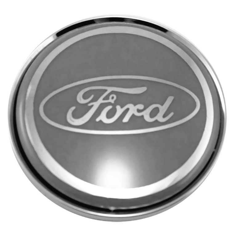 Колпачок в литой диск Ford (63/58/8) серый+хром